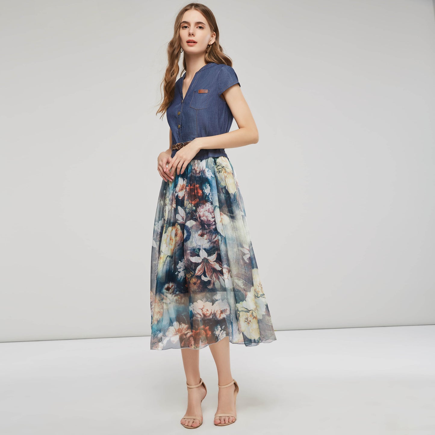 Esprit Denim – Robe Imprimée