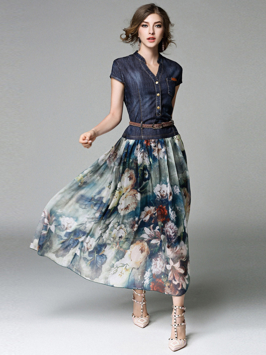 Esprit Denim – Robe Imprimée