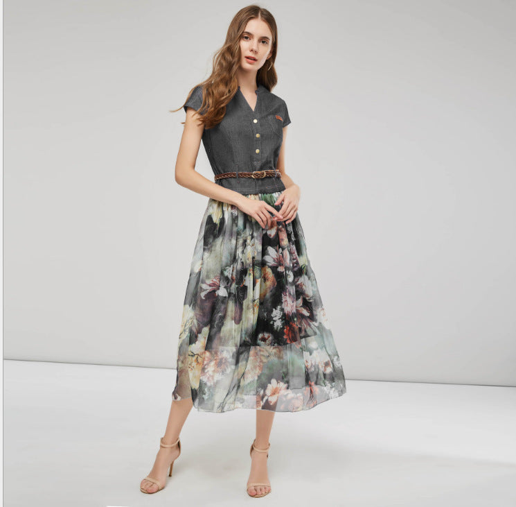 Esprit Denim – Robe Imprimée
