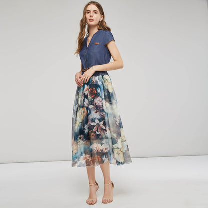 Esprit Denim – Robe Imprimée