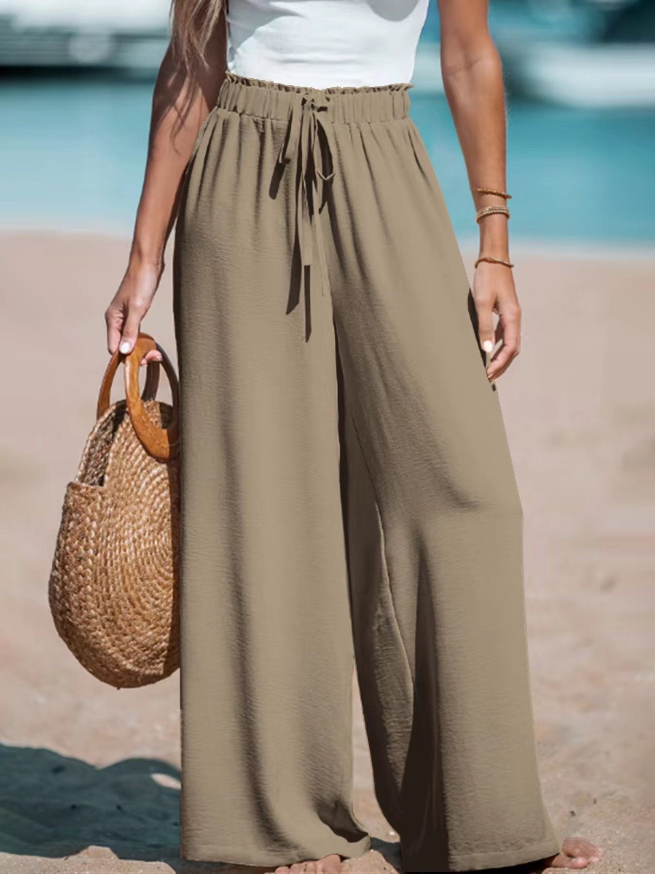Pantalon Palazzo Détente Chic