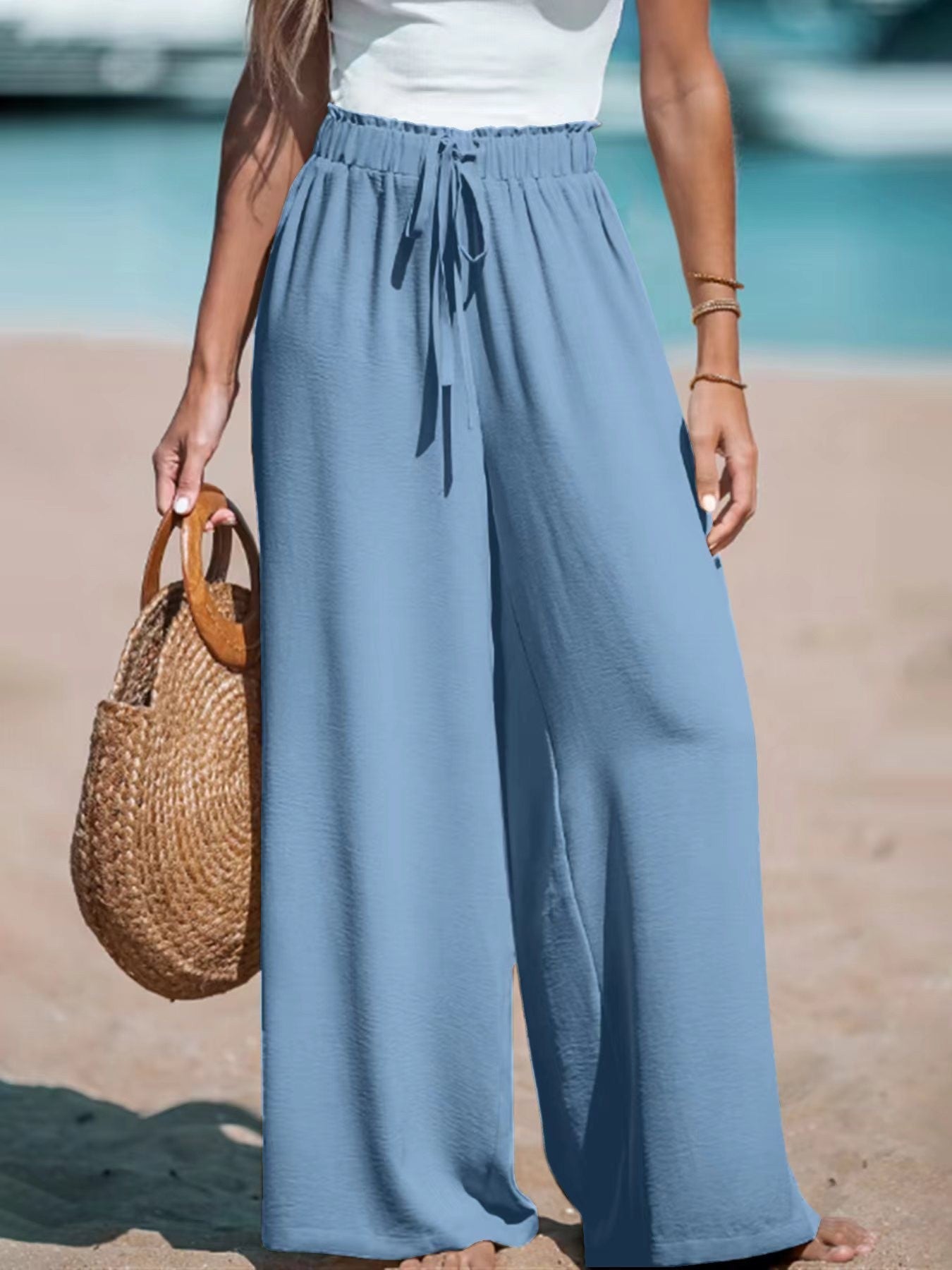 Pantalon Palazzo Détente Chic