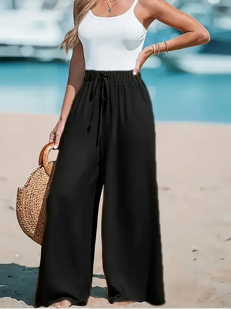 Pantalon Palazzo Détente Chic