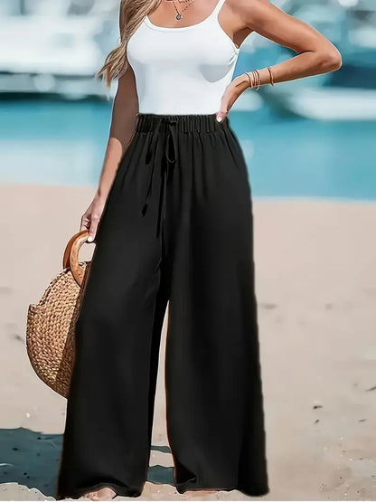 Pantalon Palazzo Détente Chic