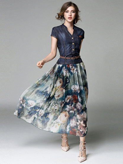 Esprit Denim – Robe Imprimée